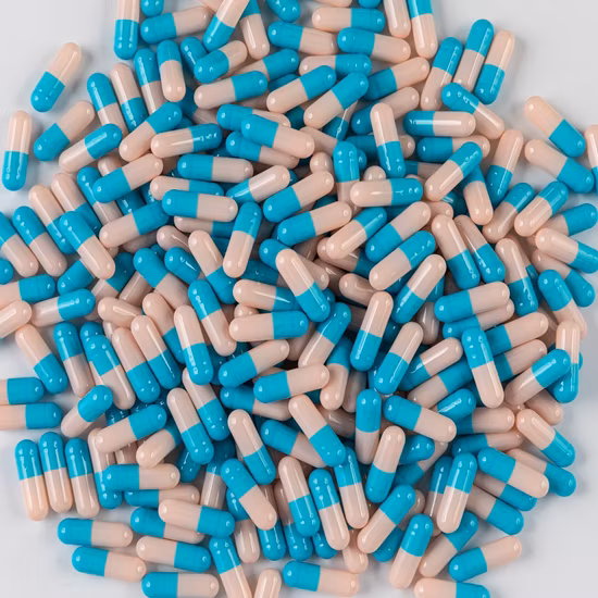  Растительная капсула HPMC, желатиновая капсула, растительная капсула пуллулана.  #000, #00, #1, #2, #3, #4